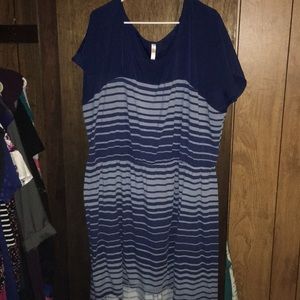 Xhilaration striped casual dress